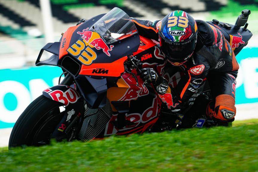 Brad Binder saat balapan GP Malaysia 2022 (motogp.com)