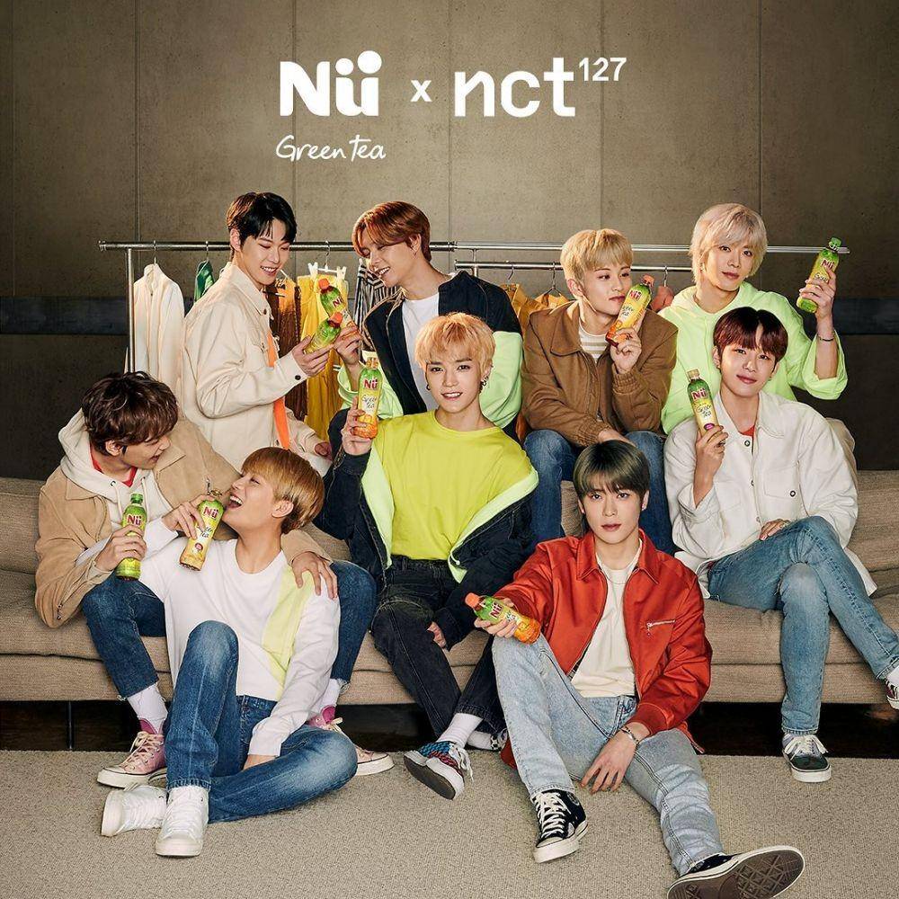 NU Green Tea X NCT127 (instagram.com/nuteaid)