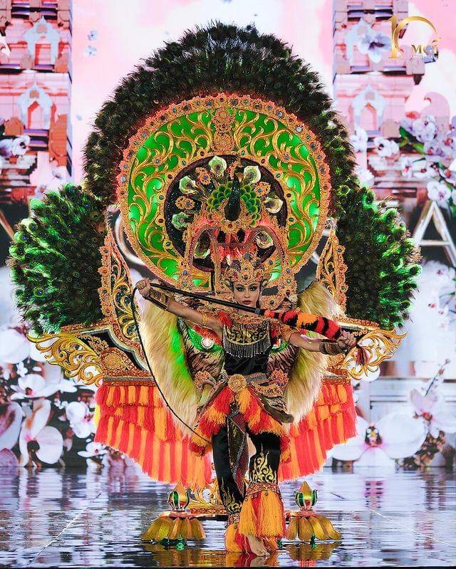 Potret Kostum Nasional Indonesia di Berbagai Ajang Kecantikan Dunia Sepanjang 2022 (Instagram.com/missgrandinternational)