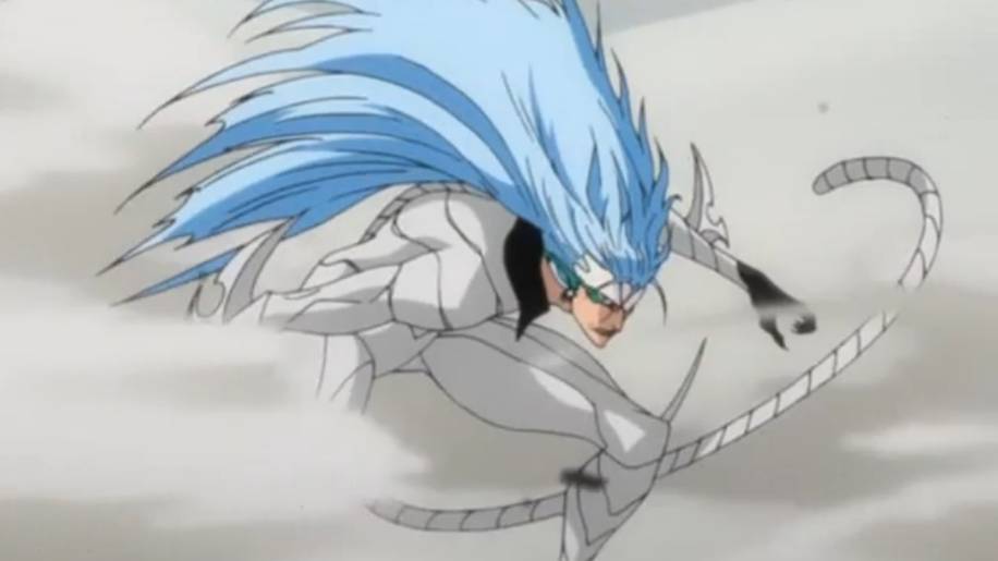 Grimmjow dalam wujud Resurreccion. (dok. Pierrot/Bleach)