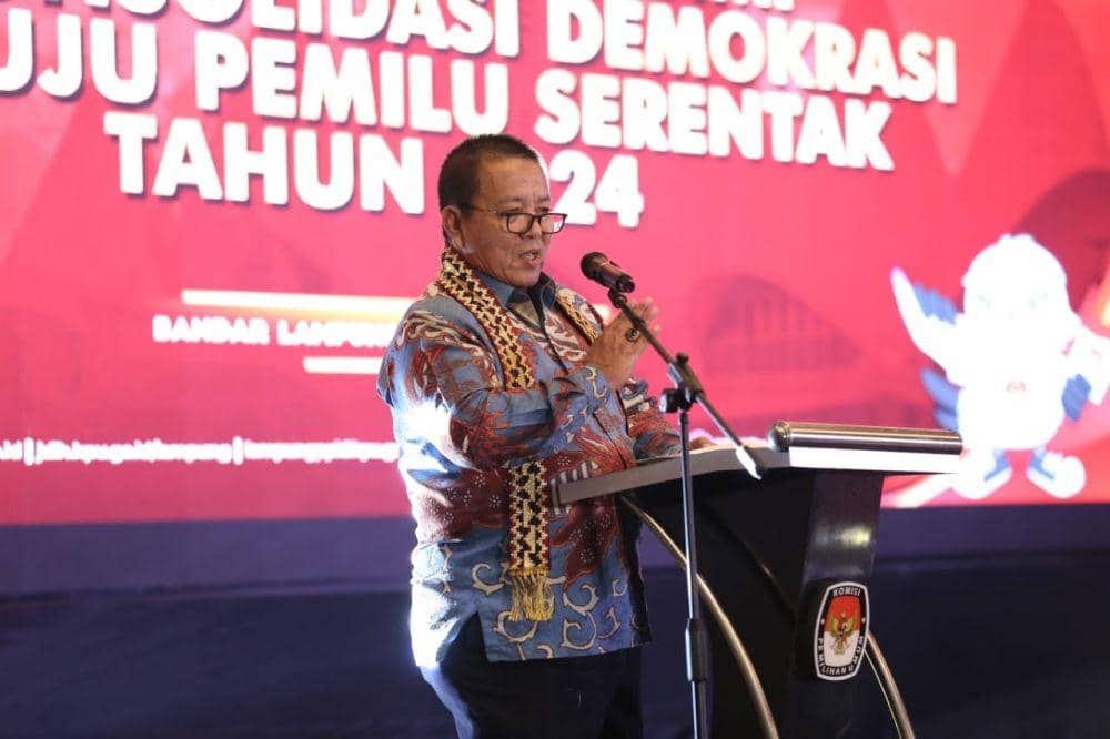 Pemprov Lampung Dorong Capaian Target 79 Persen Pemilih Pemilu 2024