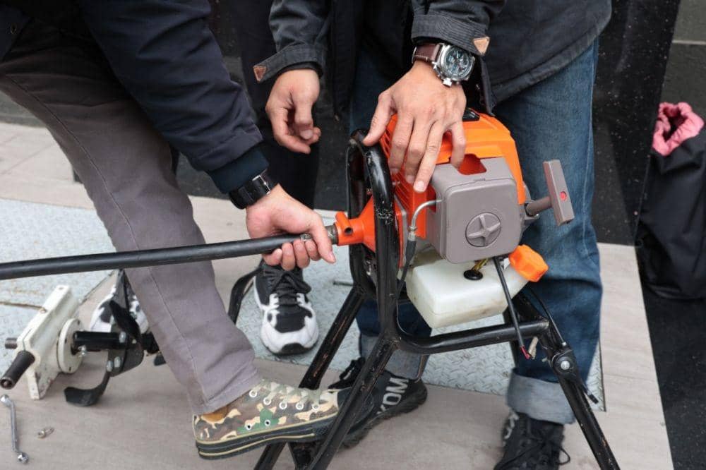 Wujud Portable Fire Pump karya mahasiswa dan dosen Unpas (Istimewa)