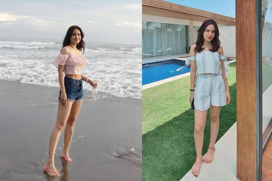 Adu gaya Michelle Ziudith vs. Steffi Zamora (instagram.com/michelleziu | instagram.com/steffizamoraaa)