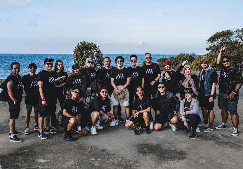 potret Atta Halilintar dan tim (instagram.com/attahalilintar)