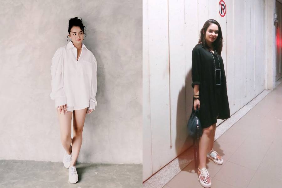 Adu gaya Michelle Ziudith vs. Steffi Zamora (instagram.com/michelleziu | instagram.com/steffizamoraaa)