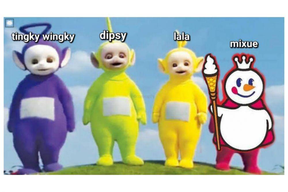 meme mixue kocak (twitter.com/convomfs)
