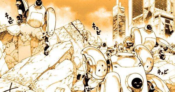 Pasukan robot yang menjajah umat manusia di dunia Kayla ( Dok. Kodansha / Versus )