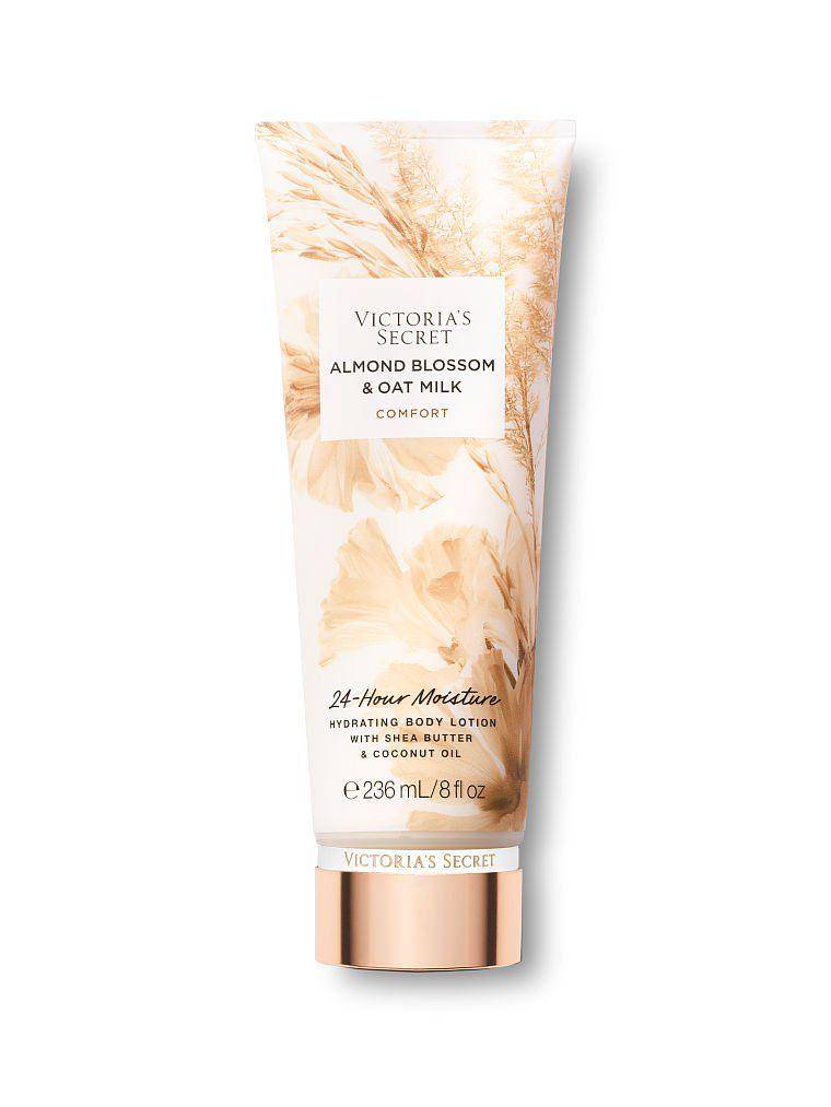 Victoria Secret Natural Beauty Hydrating Body Lotion Almond Blossom & Oat Milk (victoriassecretbeauty.co.id)