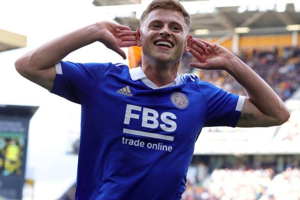 Heravy Barnes sebagai pemain andalan Leicester City di EPL 2022/2023. (instagram.com/lcfc)
