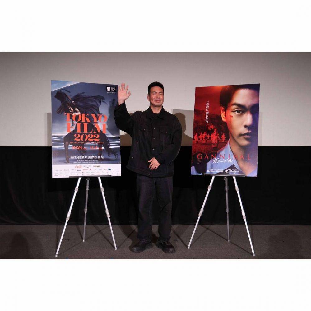 Shinzo Katayama (sutradara) di TIFF (instagram.com/tokyo_intl_film_festival)