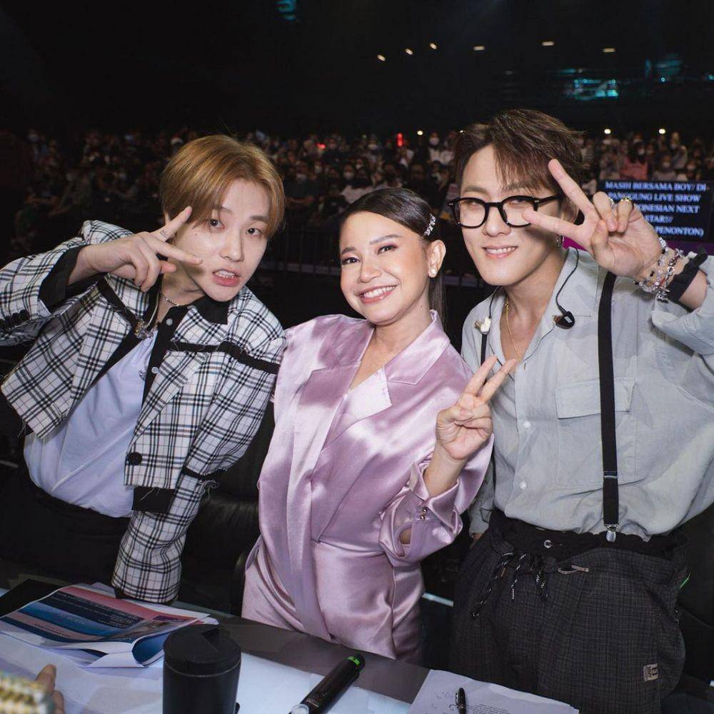 potret Rossa bersama Jay dan DK iKON (instagram.com/itsrossa910)
