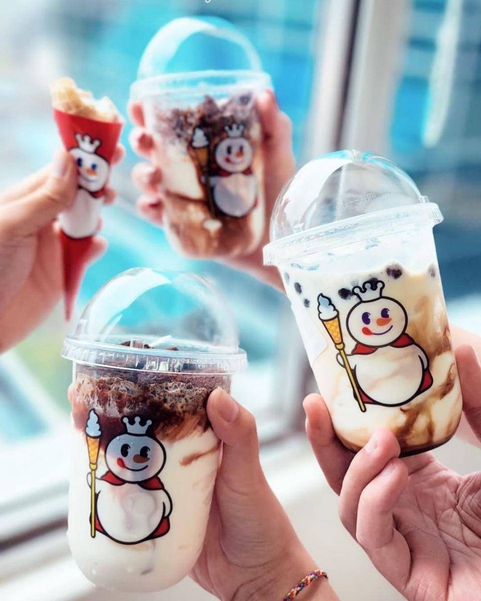 Potret menu-menu di Mixue (instagram.com/mixuepakuwonmall)