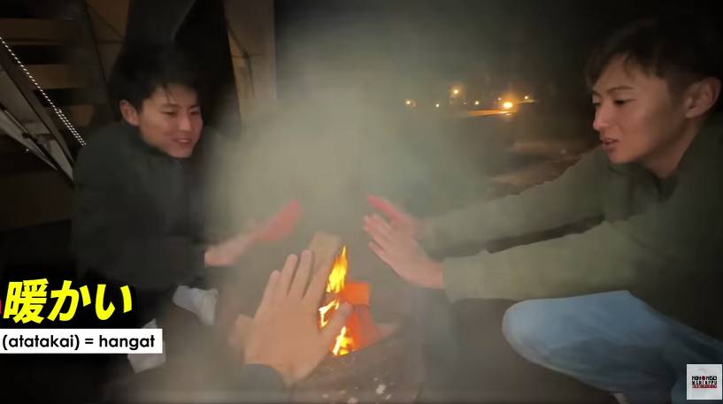 Momen Jerome Polin dan Waseda boys glamping di Gunung Fuji (youtube.com/@nihongomantappu)