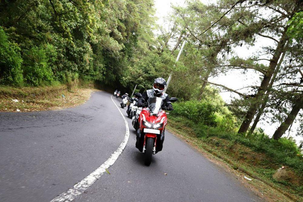 Ilustrasi touring berkelompok (dok. AHM)