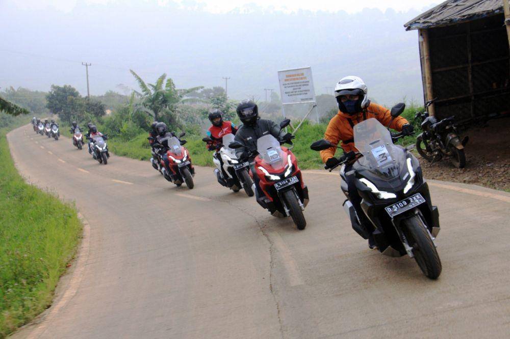Persiapan sebelum berangkat touring (dok. AHM)