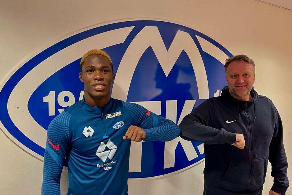 potret Datro Fofana saat bergabung dengan Molde. (instagram.com/datro_9)