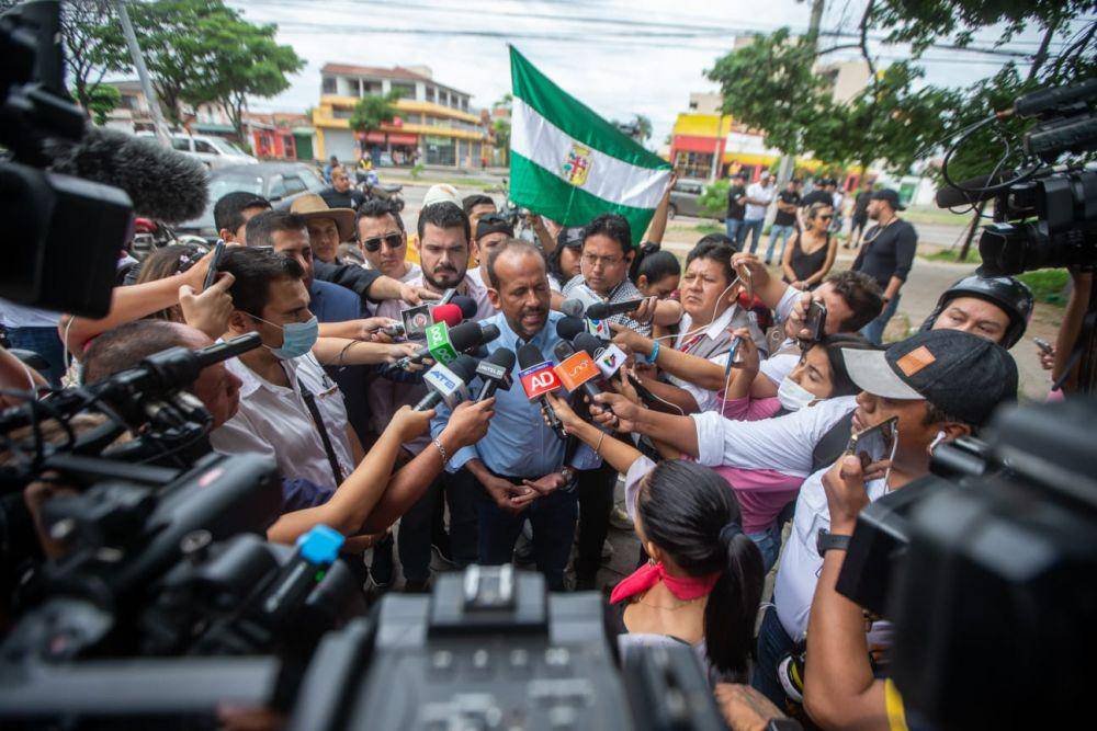 Gubernur Santa Cruz, Luis Fernando Camacho. (twitter.com/LuisFerCamachoV)