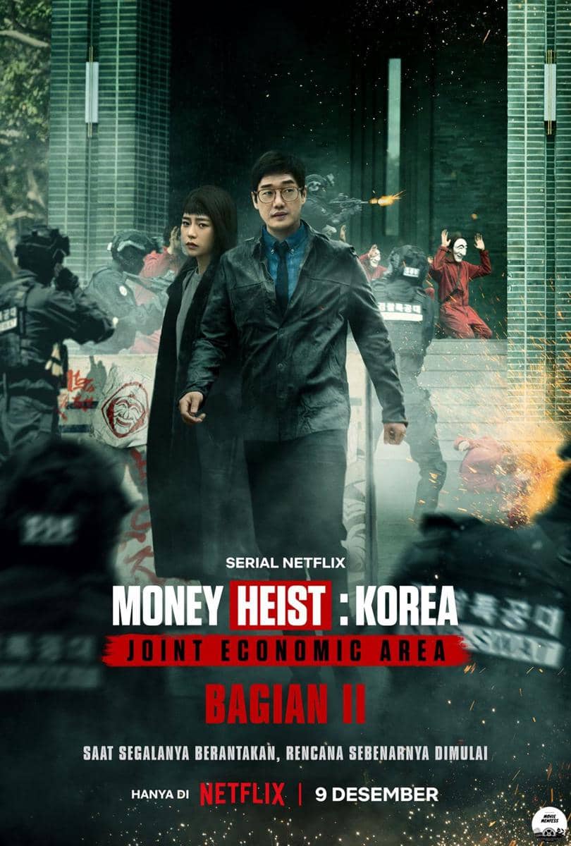 poster Money Heist: Korea - Joint Economic Area part 2 (twitter.com/NetflixID)