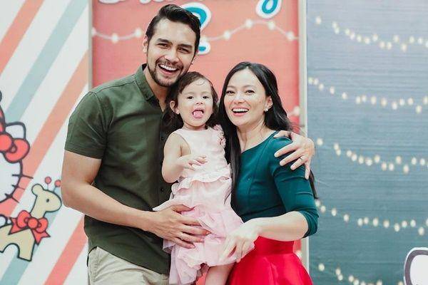 acara ulang tahun kedua Chloe (instagram.com/asmirandah89)
