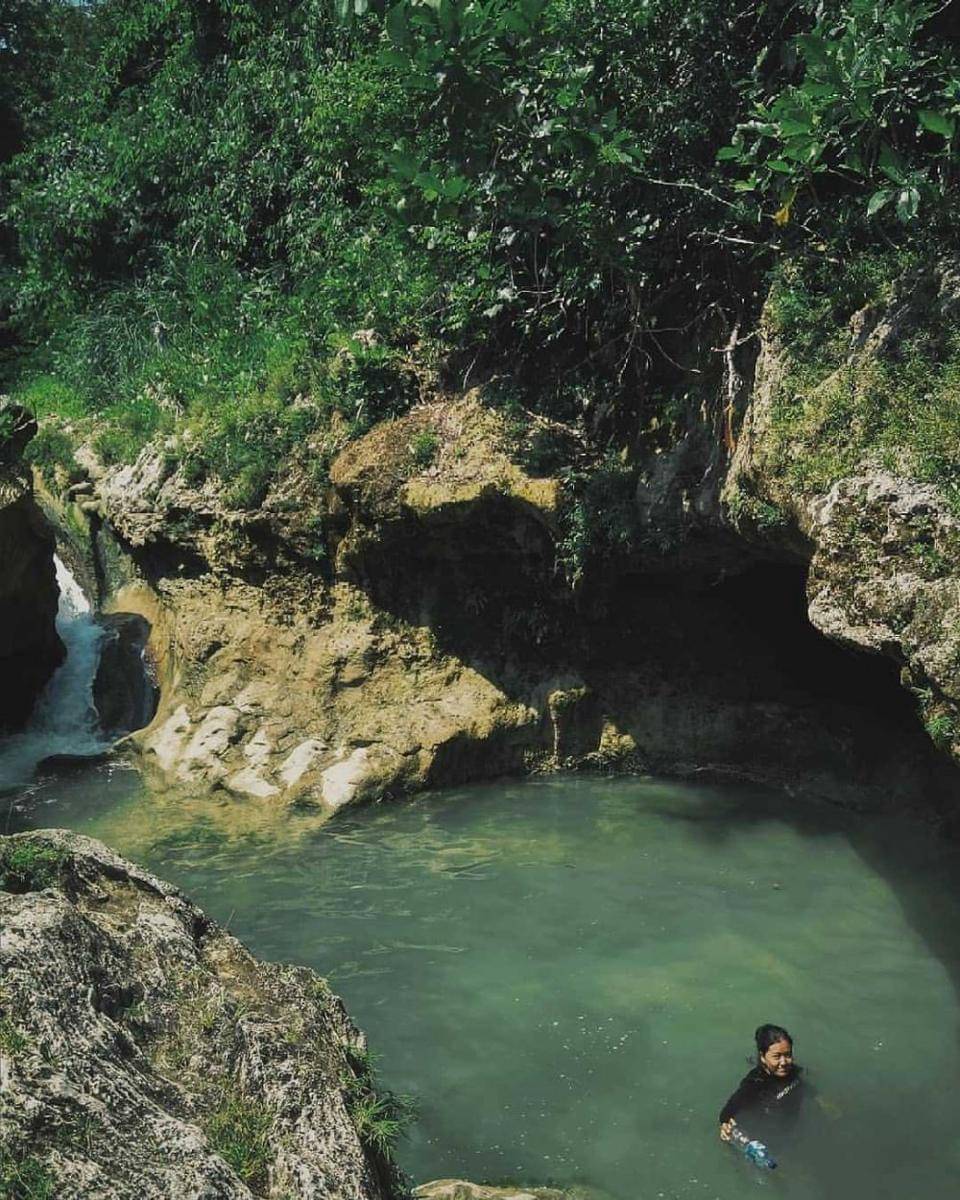 Pengunjung di Kali Jambean (Instagram/tulungagungtourism)