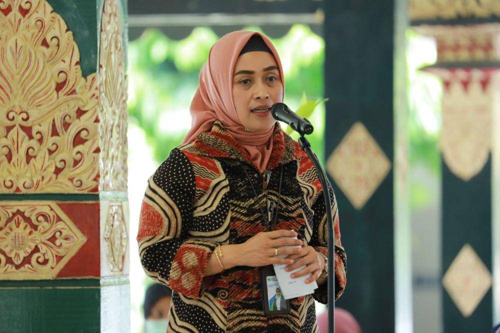 Deputi Direktur BPJS Ketenagakerjaan Wilayah Jateng DIY, Cahyaning Indriasari. (Istimewa/Humas Pemkab Sleman).