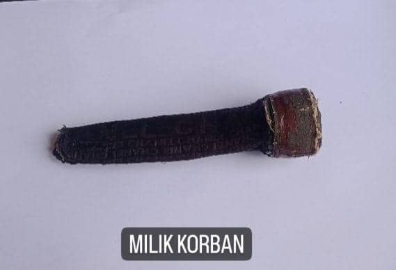 Seorang pedagang merenggang nyawa usai ditikam senjata tajam (sajam) di bagian dada oleh sesama pedagang. (Dok. Polres Lampung Timur).
