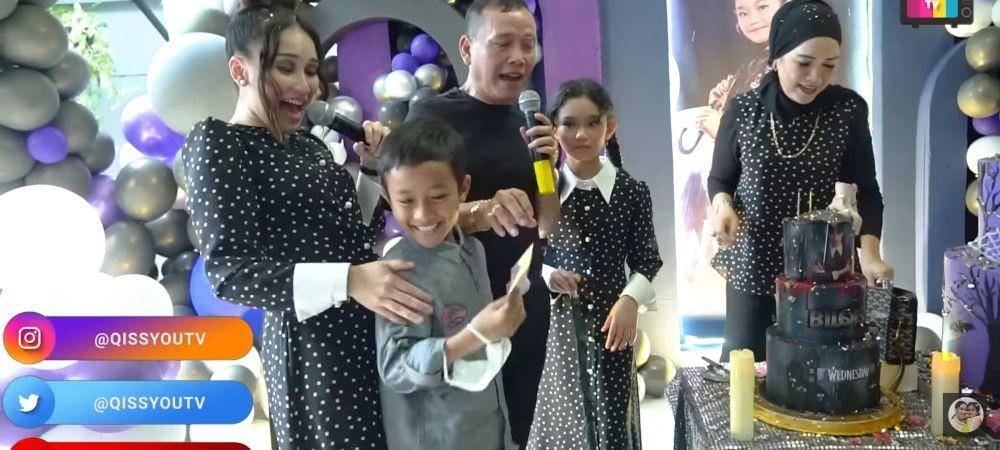 Ulang tahun ke-9 Bilqis (YouTube.com/Qiss You TV/)
