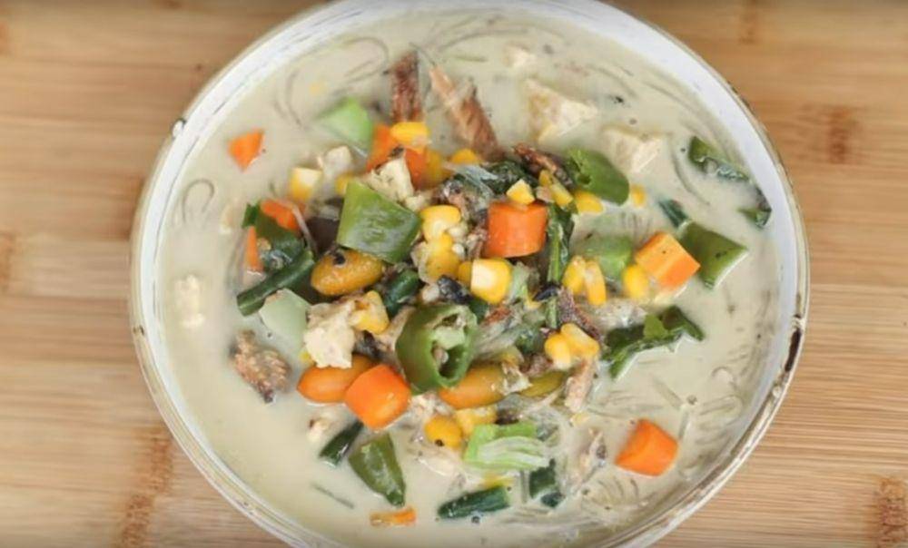 Resep sayur lodeh sarden ala Devina Hermawan (youtube.com/Devina Hermawan)