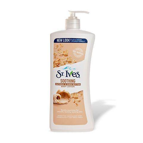 St. Ives Soothing Oatmeal & Shea Butter Body Lotion (stives.co.id)