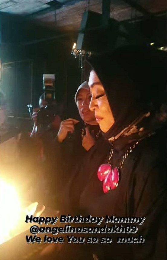 potret ulang tahun Angelina Sondakh (instagram.com/rezaartameviaofficial)