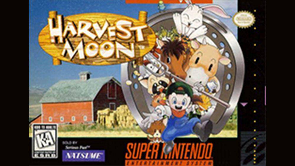 Ilustrasi game Harvest Moon pertama di Super Nintendo (Dok. Natsume)