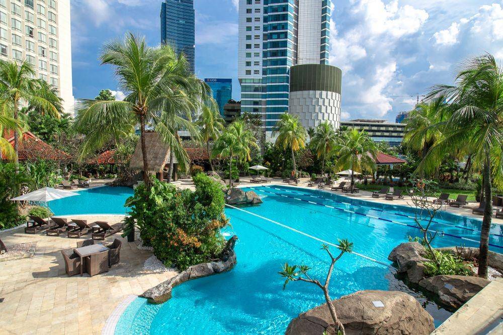 Potret terbaru Lagoon Pool di Grand Hyatt Jakarta (dok. Grand Hyatt Jakarta)