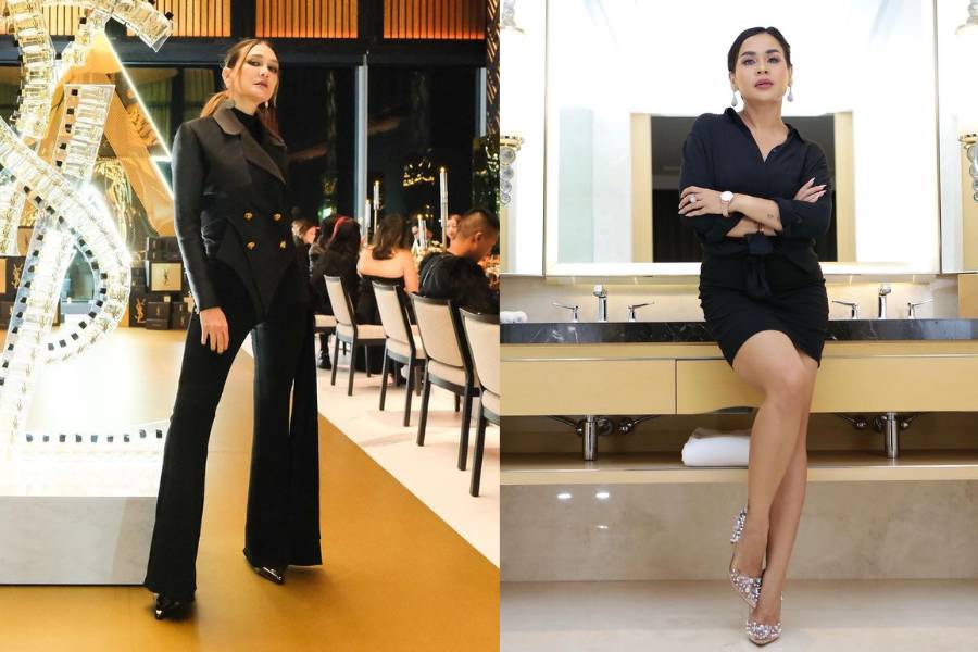 Adu Gaya Luna Maya vs. Melaney Ricardo (instagram.com/lunamaya | instagram.com/melaney_ricardo)