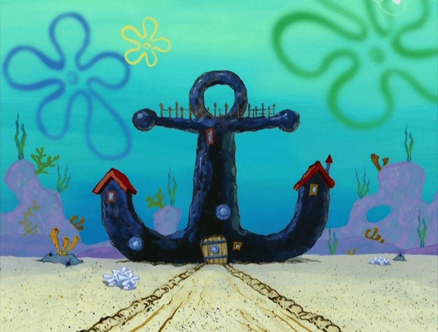 9 Fakta Menarik Rumah Jangkar Tuan Krabs di Kartun SpongeBob