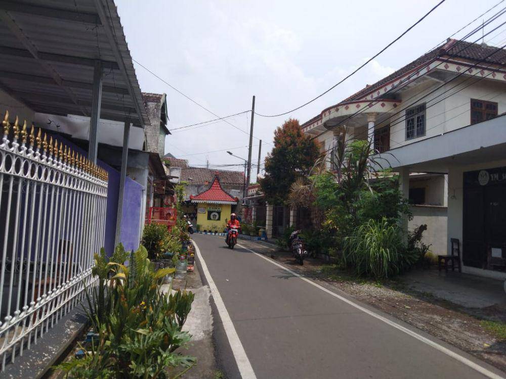 Jalan Candi, salah satu jalur alternatif di Kota Malang. (IDN Times/Rizal Adhi Pratama)