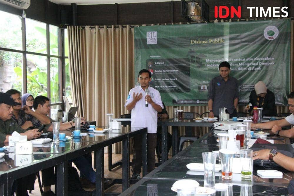 Koordinator Forum Jurnalis Lingkungan (FJL) Aceh, Zulkarnaini Masry. (Dokumentasi FJL Aceh untuk IDN Times)