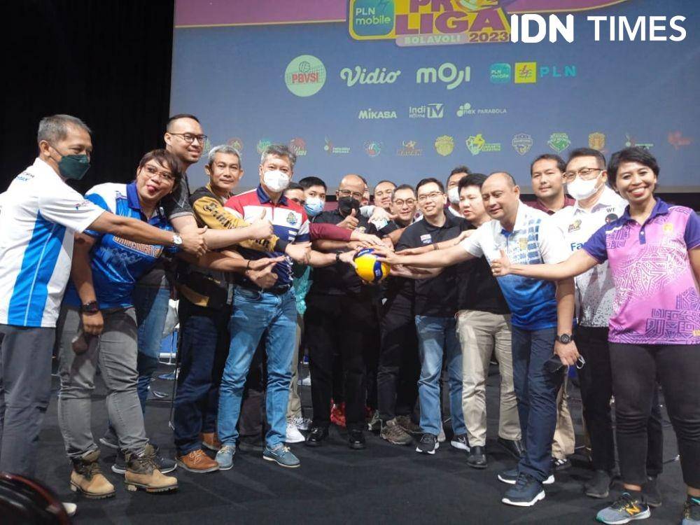 Pembukaan Proliga 2023. (IDN Times/Sandy Firdaus)