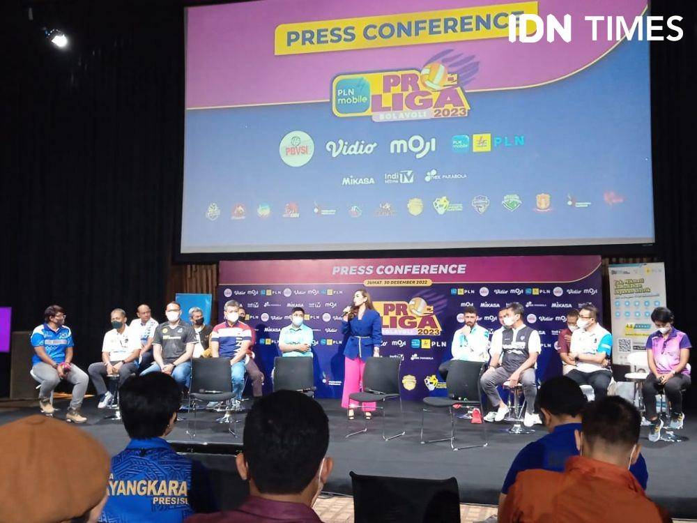 Pembukaan Proliga 2023. (IDN Times/Sandy Firdaus)