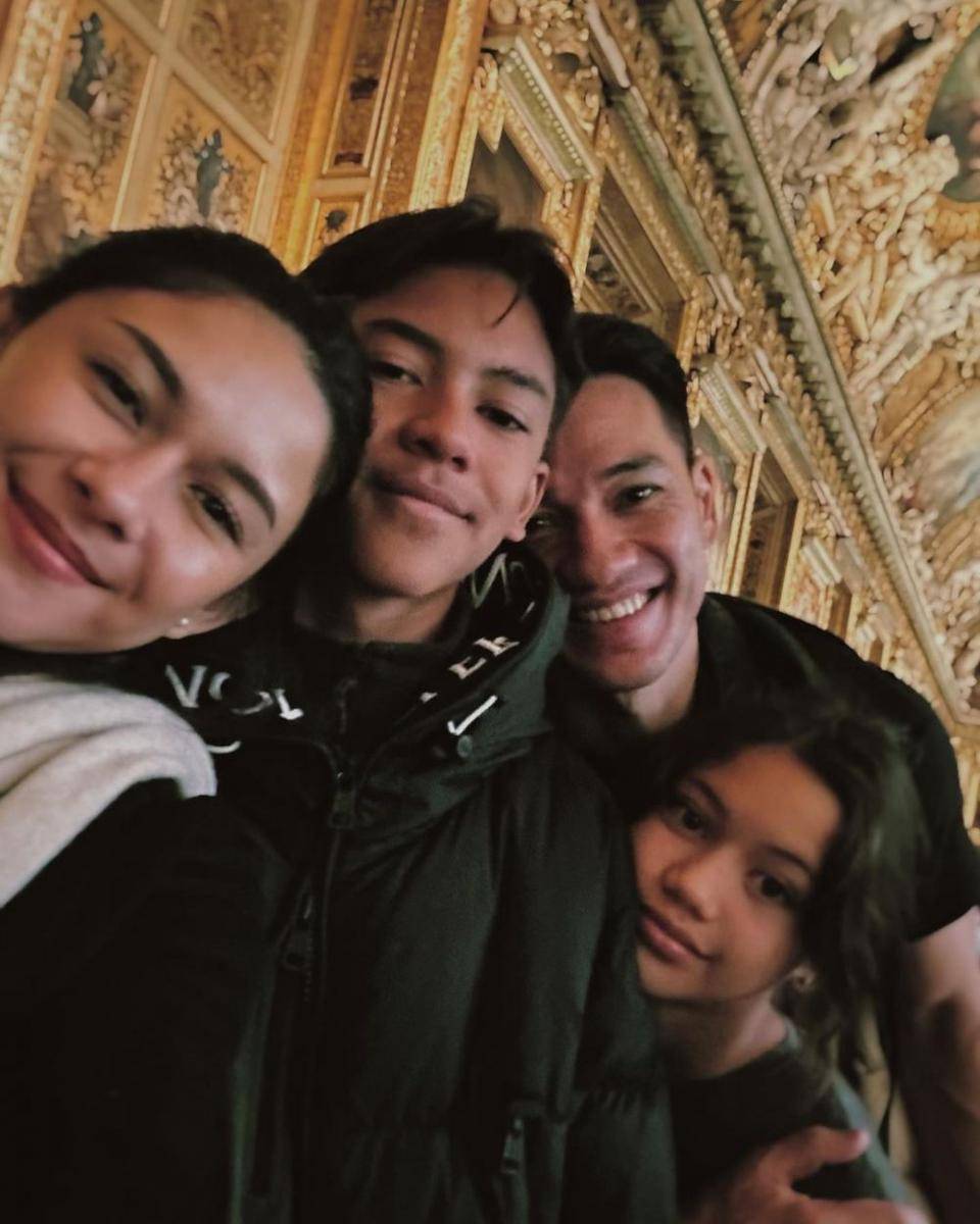 potret liburan keluarga Andrew White (instagram.com/andrew.white._)