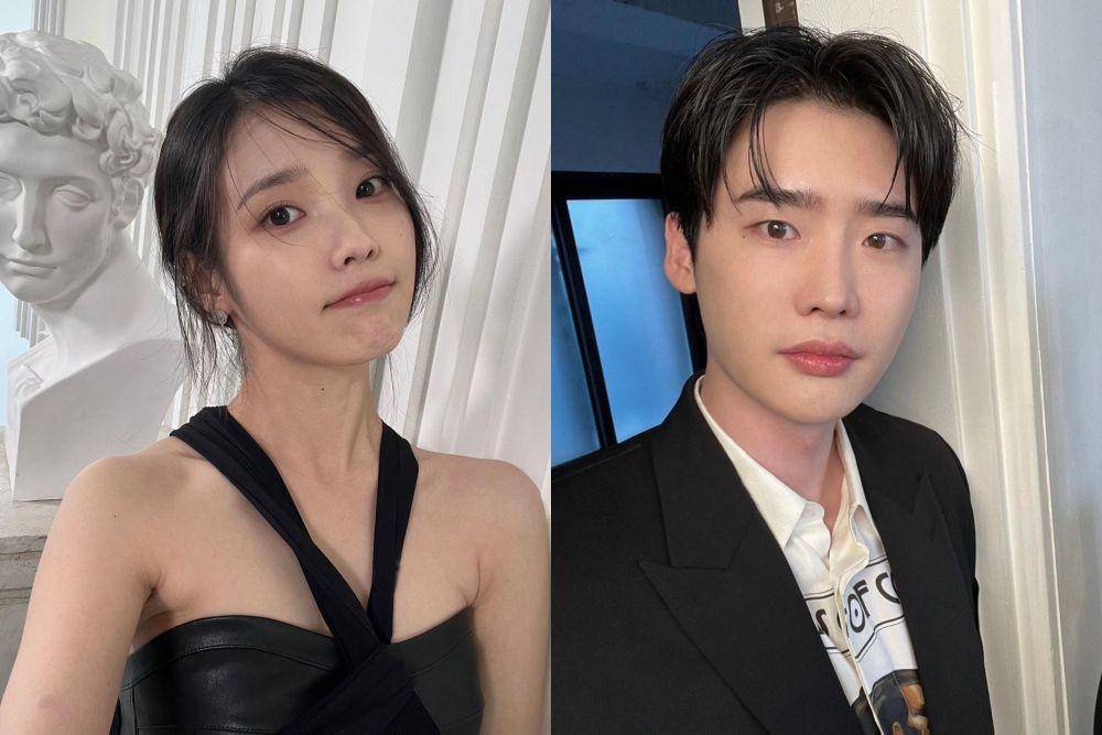 IU dan Lee Jong Suk (instagram.com/dlwlrma | instagram.com/jongsuk0206)