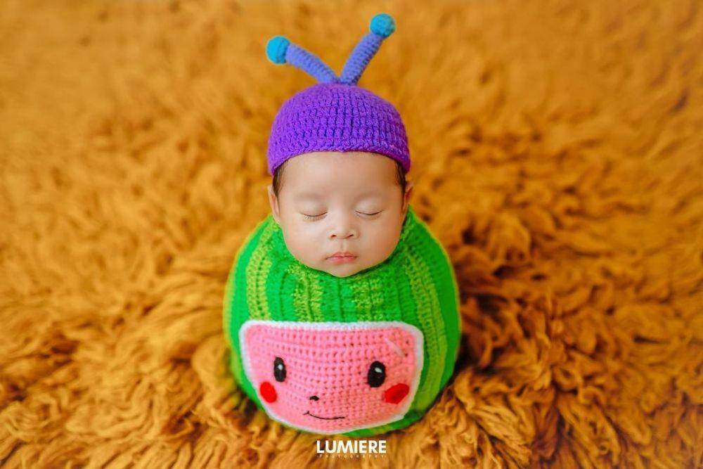 Baby photoshot terunik 2022. (instagram.com/lidibrugman)