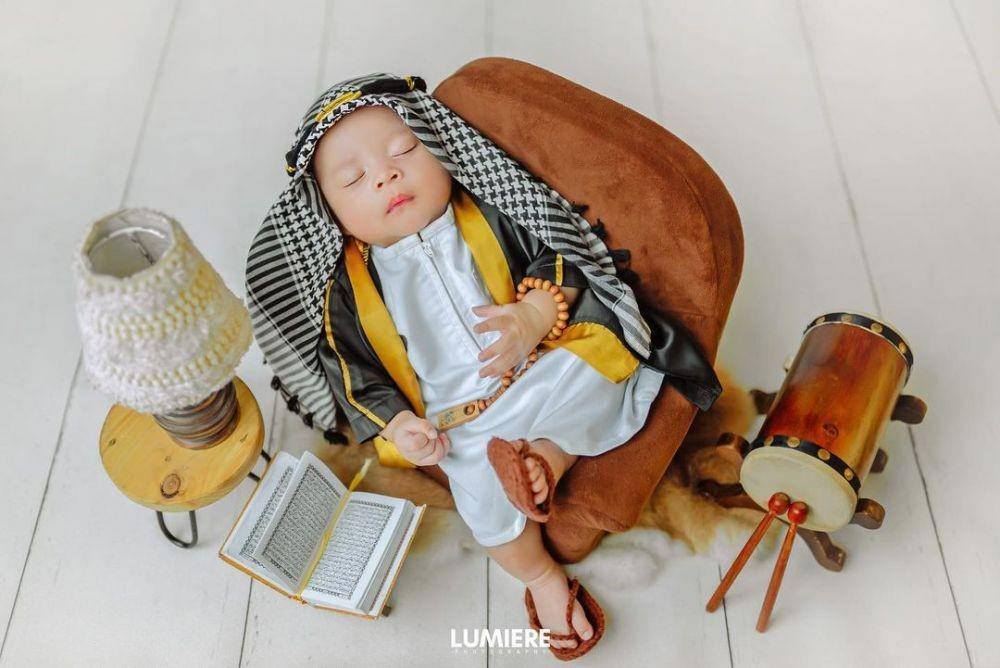 Baby photoshot terunik 2022. (instagram.com/lidibrugman)