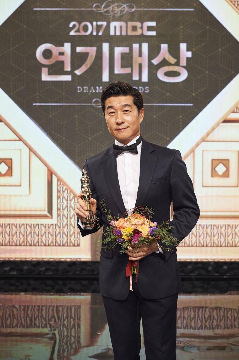 Kim Sang Joong (dok. MBC/MBC Drama Awards 2017)
