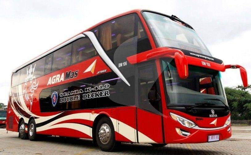 Bus double decker PO Agra Mas (dok. Adiputro)