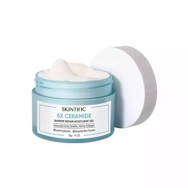 Skintific 5x Ceramide Barrier Repair Moisture Gel (shopee.co.id/elsskincareofficial)