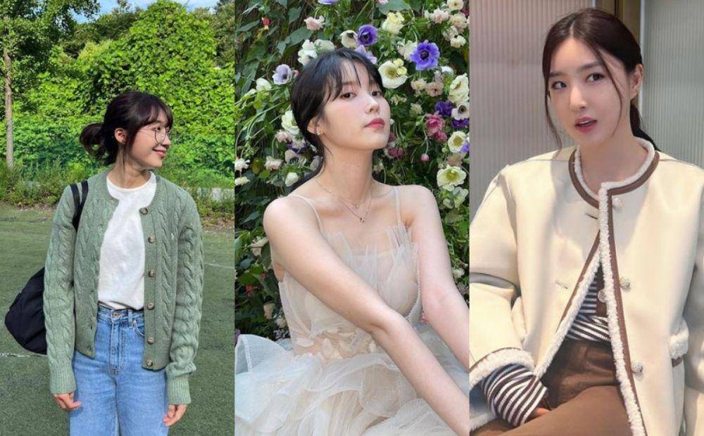 potret Eunji Apink (instagram.com/artist_eunji) || potret IU (instagram.com/dlwlrma) || potret Yuna Brave Girls (instagram.com/u.nalee)