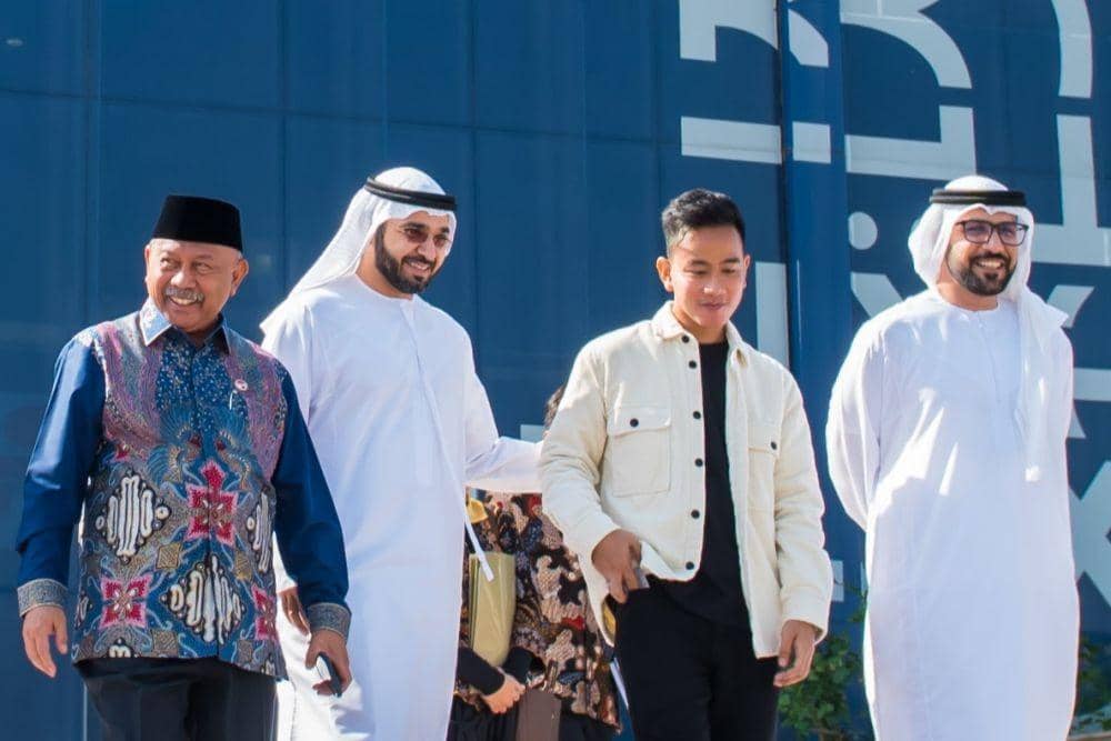 Kunjungan Gibran ke Abu Dhabi. (Dok/Istimewa)