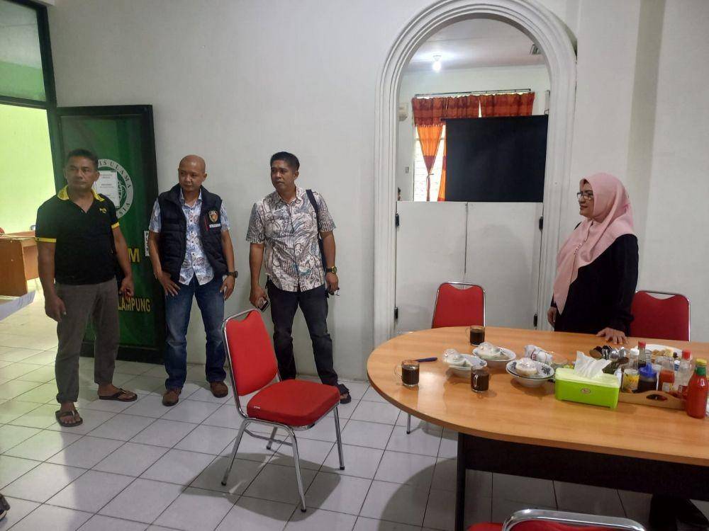 Kantor MUI Lampung berada di sekitaran kompleks Islamic Center, Jalan Soekarno-Hatta (Baypass), Rajabasa, Bandar Lampung dirusak orang tak dikenal. (Dok. Polda Lampung).