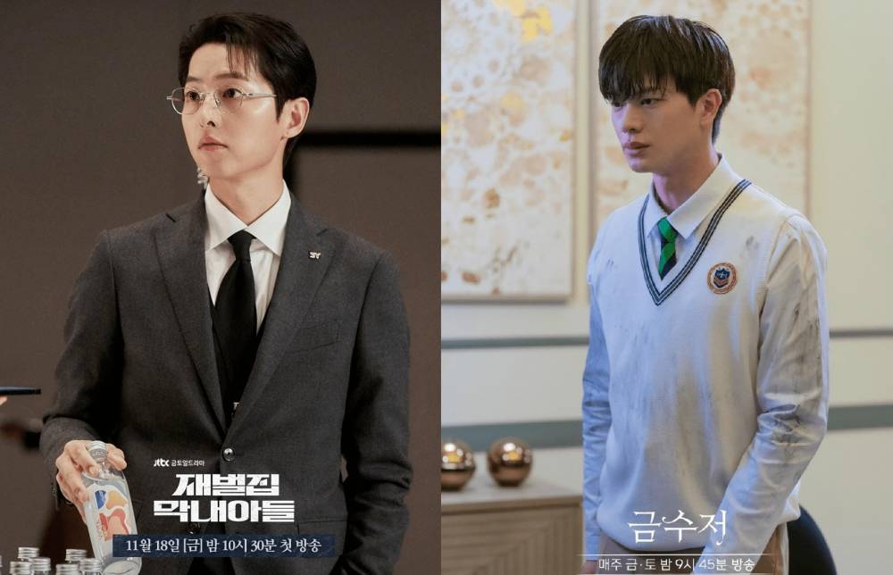 Song Joong Ki di drama Reborn Rich (instagram.com/jtbcdrama) | Yook Sung Jae di drama The Golden Spoon (instagram.com/mbcdrama_now)