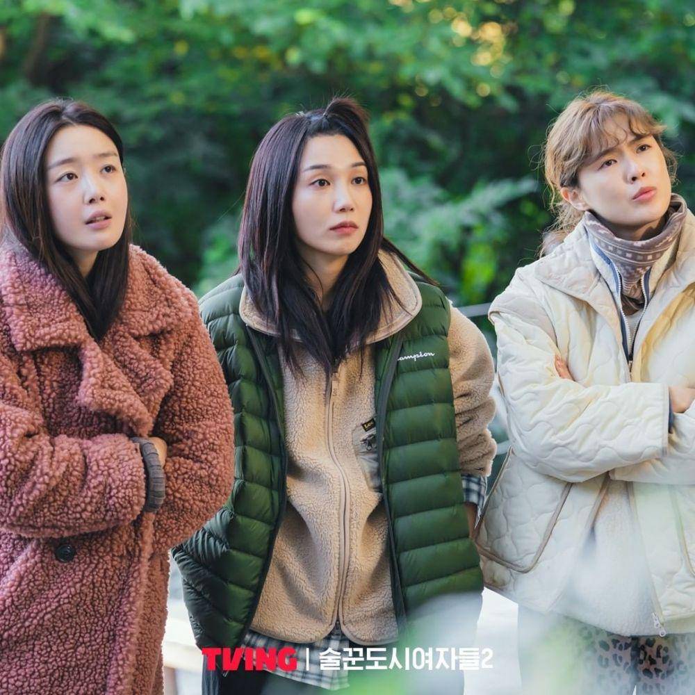Han Sun Hwa, Jung Eun Ji, dan Lee Sun Bin (instagram.com/tving.official)
